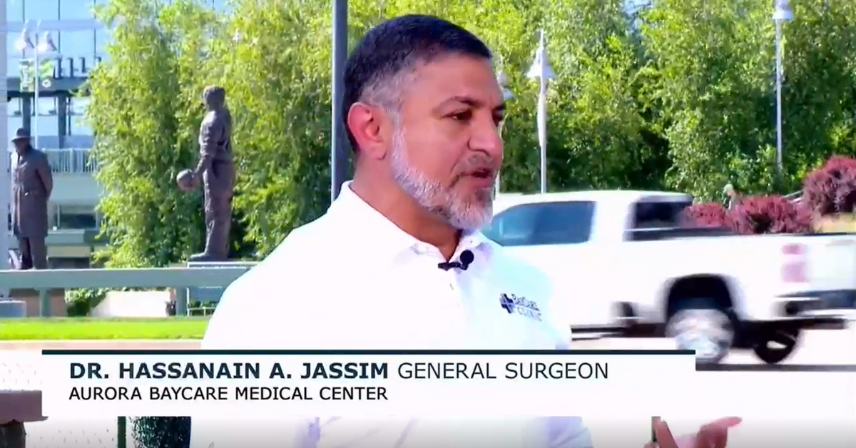Field House Friday: Dr. Hassanain Jassim of Aurora BayCare General & Vascular Surgery on When to Seek Help for Digestive Issues