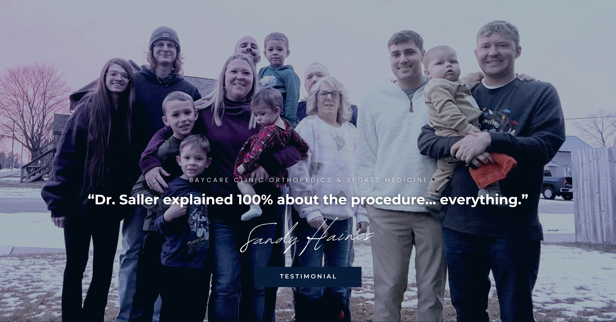 “Walking on Knives” to Walking with Confidence: Sandy’s Orthopedic Care Experience with Dr. Saller